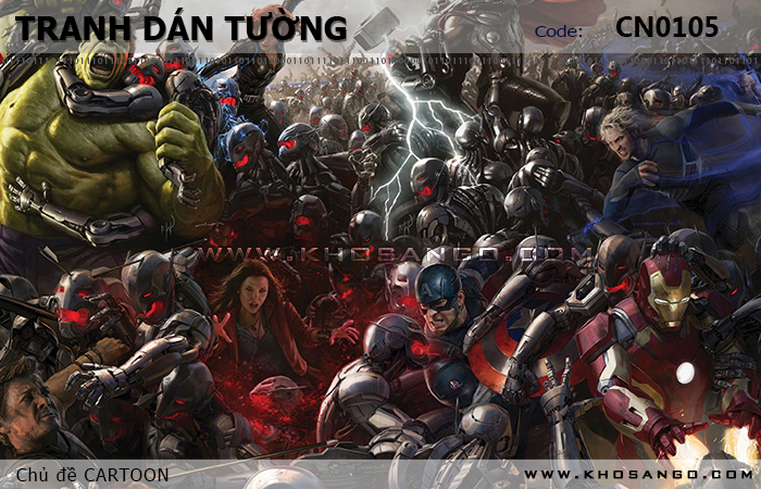 Tranh dán tường CARTOON CN0105