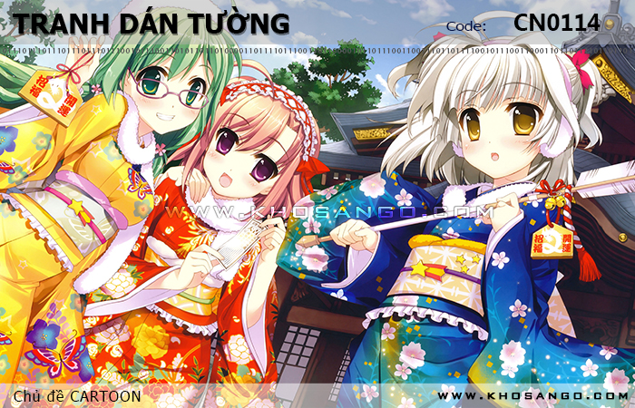 Tranh dán tường CARTOON CN0114