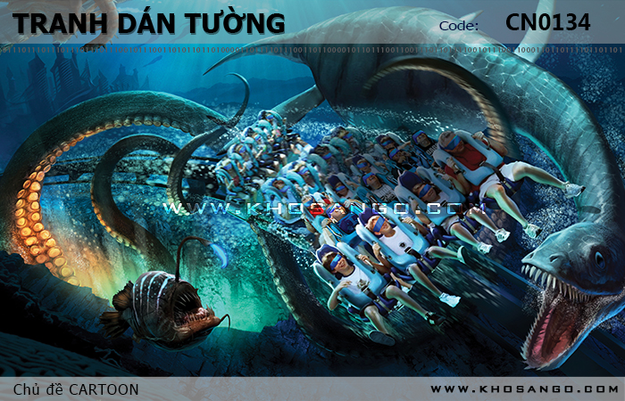 Tranh dán tường CARTOON CN0134