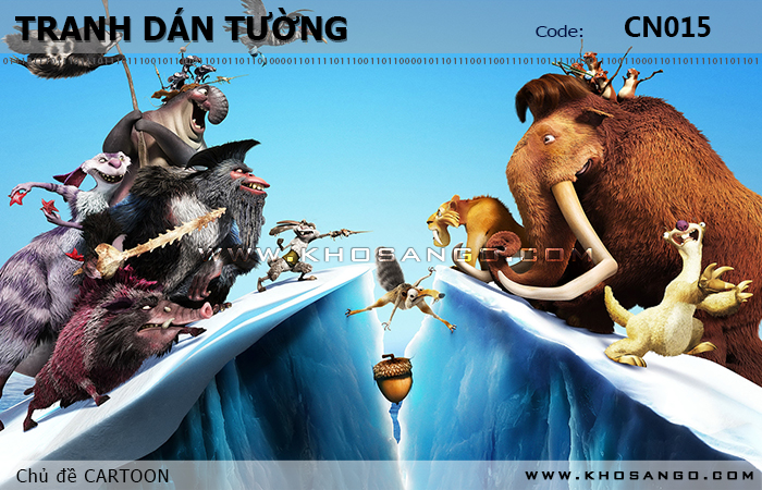 Tranh dán tường CARTOON CN015