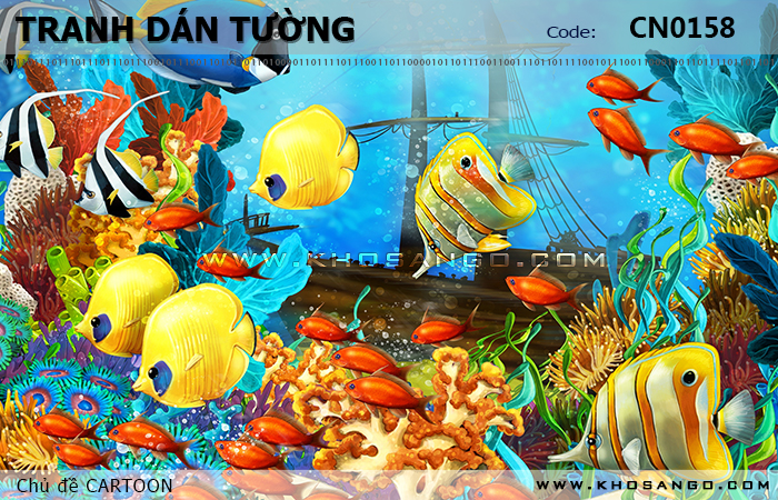 Tranh dán tường CARTOON CN0158