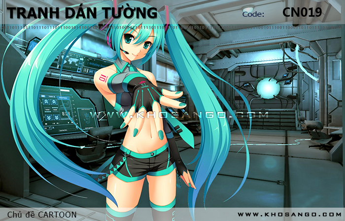 Tranh dán tường CARTOON CN019