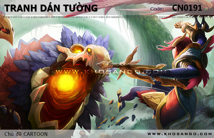Tranh dán tường CARTOON CN0191
