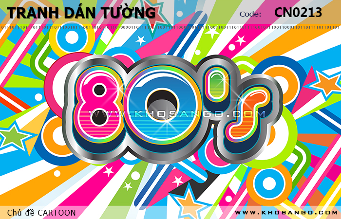 Tranh dán tường CARTOON CN0213