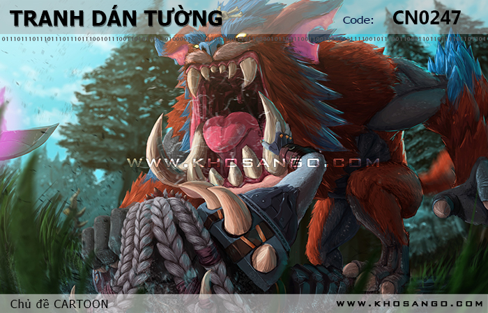 Tranh dán tường CARTOON CN0247