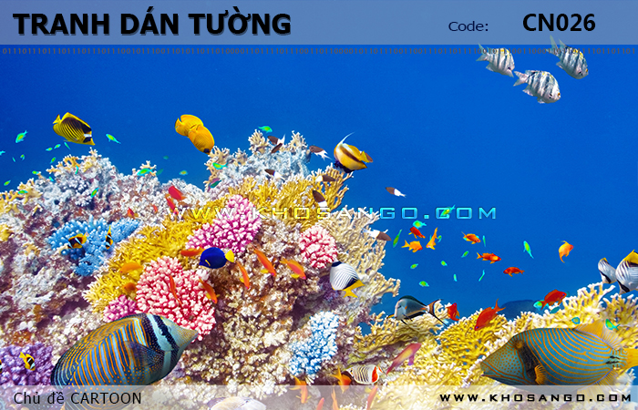Tranh dán tường CARTOON CN026