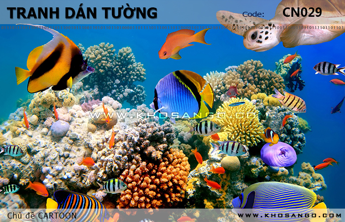 Tranh dán tường CARTOON CN029