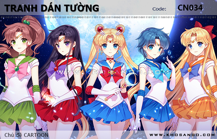 Tranh dán tường CARTOON CN034