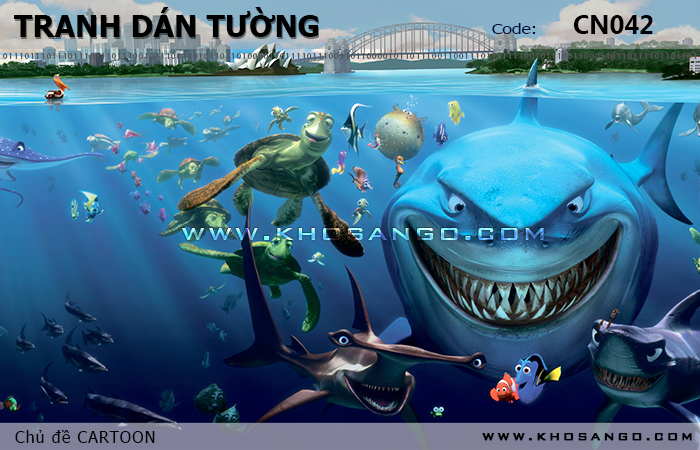 Tranh dán tường CARTOON CN042