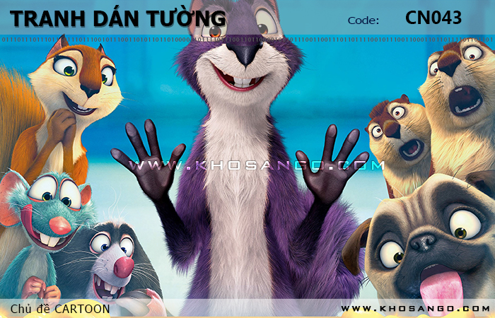 Tranh dán tường CARTOON CN043