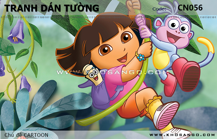 Tranh dán tường CARTOON CN056