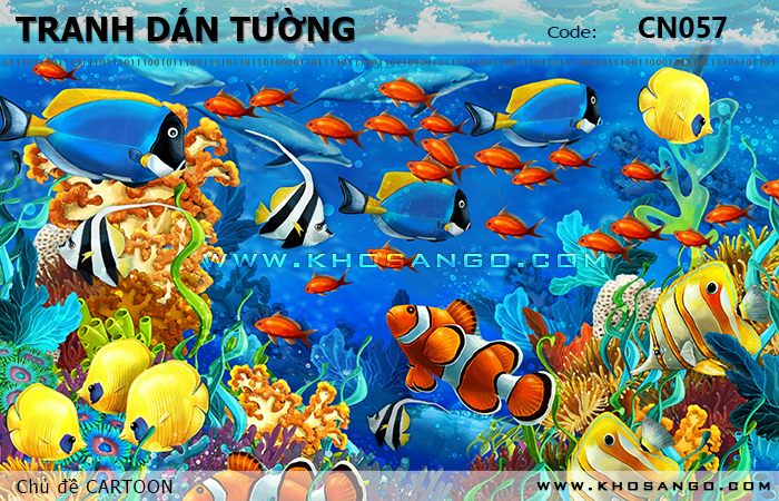 Tranh dán tường CARTOON CN057