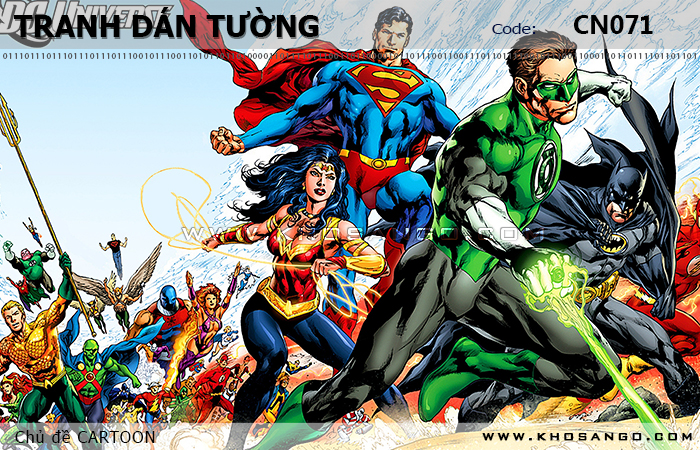 Tranh dán tường CARTOON CN071