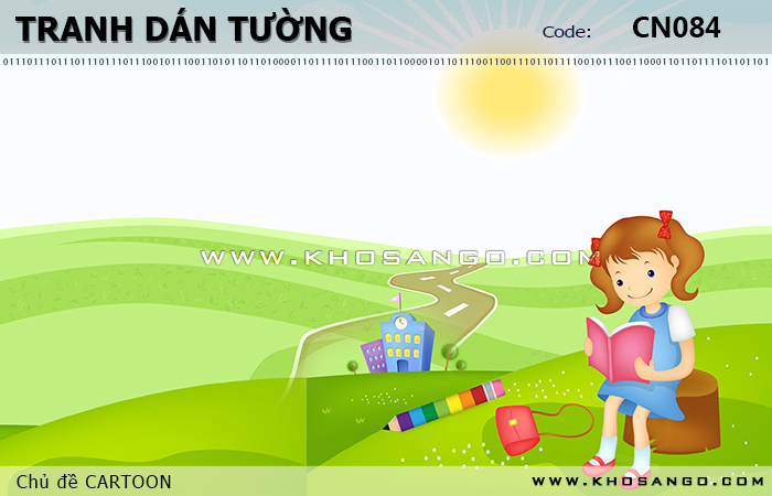 Tranh dán tường CARTOON CN084