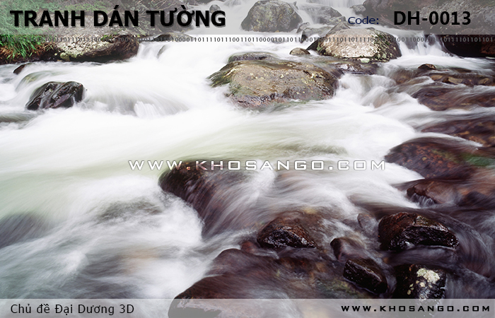 Tranh dán tường Đại Dương 3D DH-0013