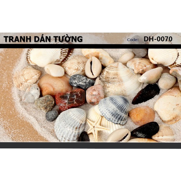 Tranh dán tường Đại Dương 3D DH-0070