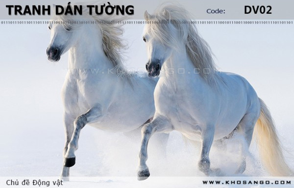 Tranh dán tường Động vật DV02