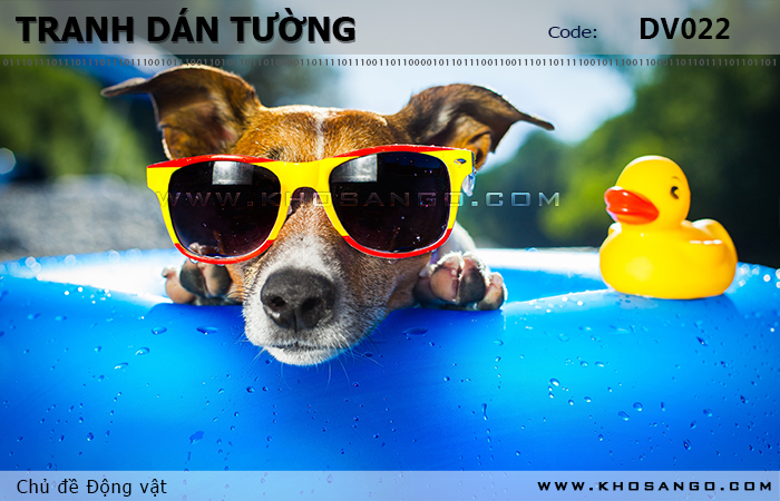 Tranh dán tường Động vật DV022