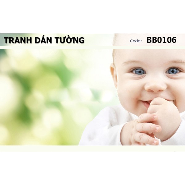 Tranh dán tường BABY BB0106