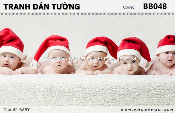 Tranh dán tường BABY BB048