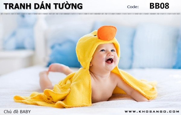 Tranh dán tường BABY BB08