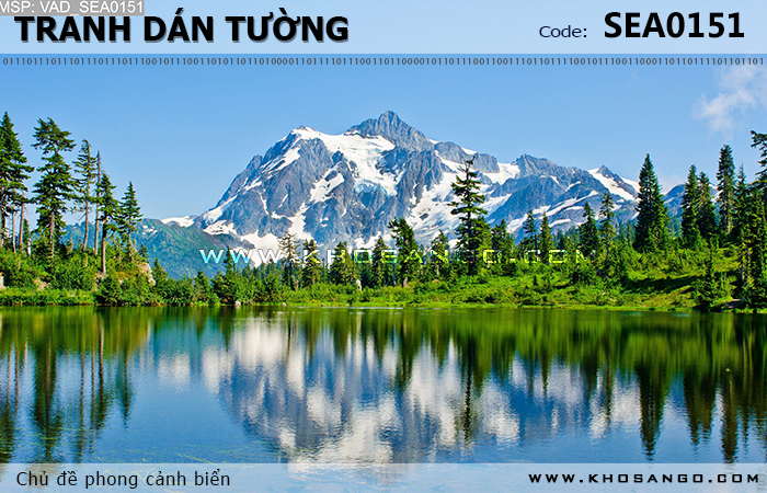Tranh dán tường phong cảnh biển SEA151
