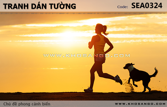 Tranh dán tường phong cảnh biển SEA324