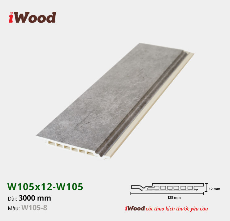 iWood W105x12-W105-8