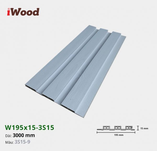 iWood W195x15-3S15-9