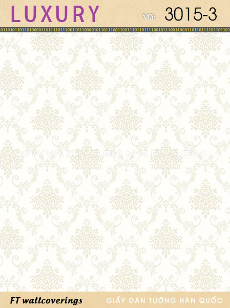Giấy Dán Tường Luxury 3015-3