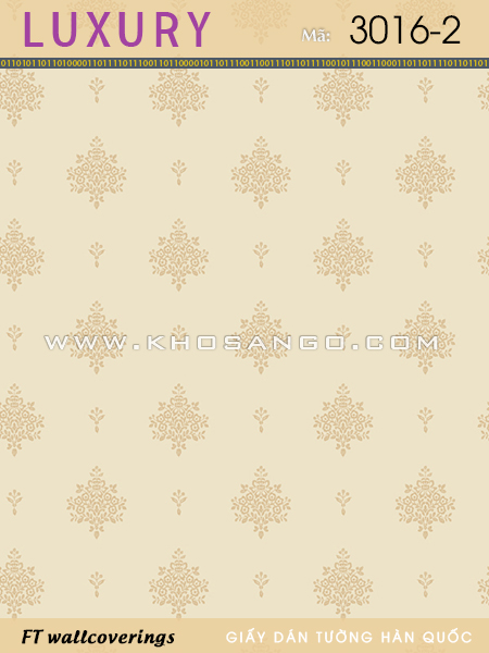 Giấy Dán Tường Luxury 3016-2