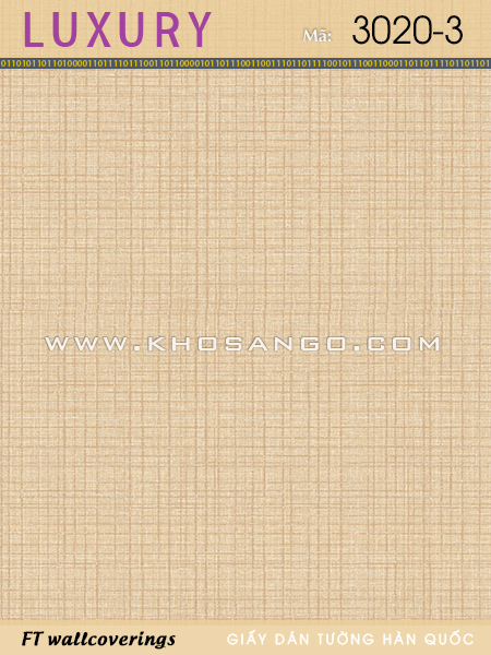Giấy Dán Tường Luxury 3020-3