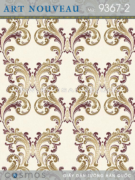 Giấy Dán Tường ART NOUVEAU 9367-2