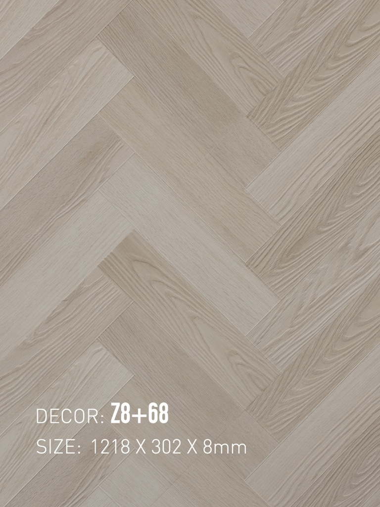 Sàn gỗ Xương Cá 3K ART Z8+68