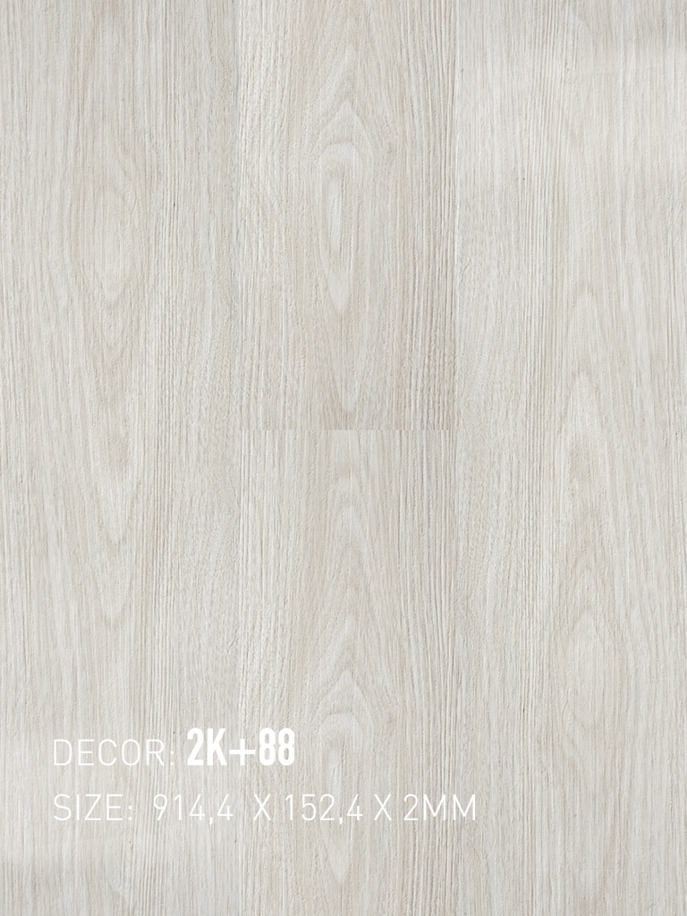Sàn nhựa có keo 2K+88