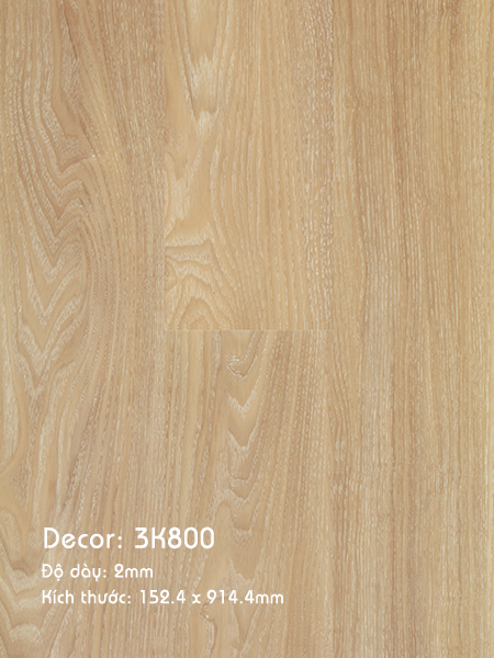 Sàn nhựa 3K Vinyl K800