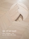 Sàn gỗ Mỹ Thuật Sồi - VYXX061 Kiểu Chiếc Lá