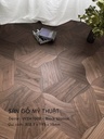 Sàn gỗ Mỹ Thuật Walnut - VYXH1002 Kiểu Chiếc Lá
