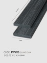 UltraWood PS75x12 island Oak