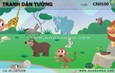 Tranh dán tường CARTOON CN0100