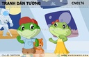 Tranh dán tường CARTOON CN0176