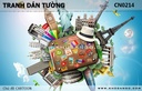 Tranh dán tường CARTOON CN0214