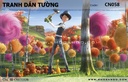 Tranh dán tường CARTOON CN058