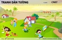 Tranh dán tường CARTOON CN07