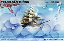 Tranh dán tường Đại Dương 3D 3D-052