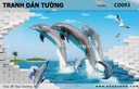 Tranh dán tường Đại Dương 3D CD093
