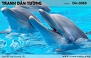 Tranh dán tường Đại Dương 3D DH-0069