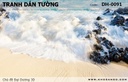 Tranh dán tường Đại Dương 3D DH-0091