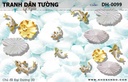 Tranh dán tường Đại Dương 3D DH-0099