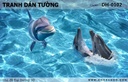 Tranh dán tường Đại Dương 3D DH-0102